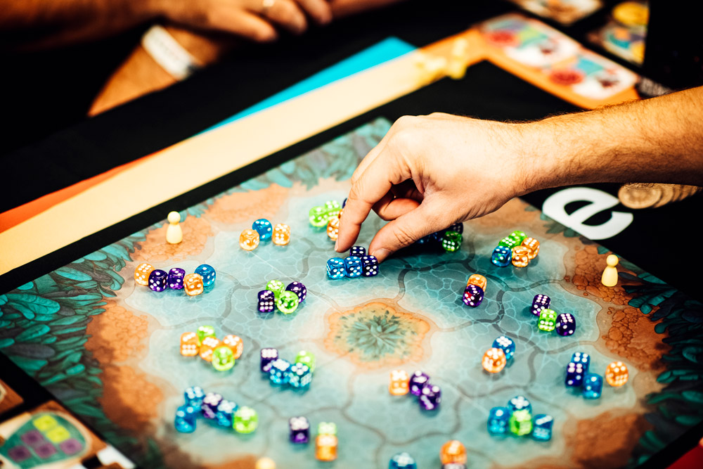 Board Games Zone: a Game with Dice at FACTS Fall 2019