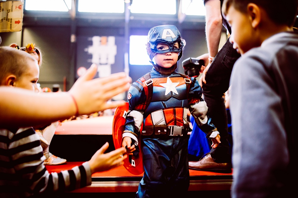 Cosplay Parades FACTS Fall 2019 Child as Captain America