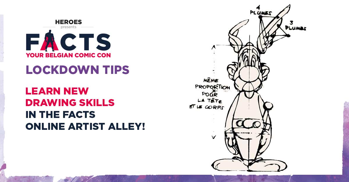 Learn New Drawing Skills in the FACTS Online Artist Alley